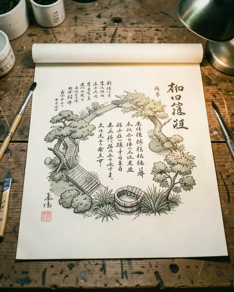 庭づくりのプラン