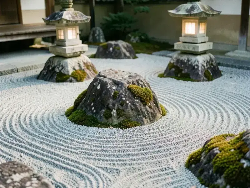 京都の古刹 枯山水