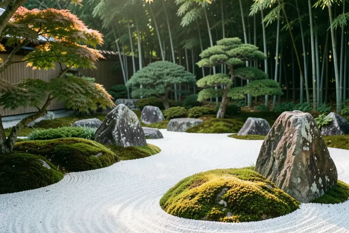 四季折々に表情を変える日本庭園